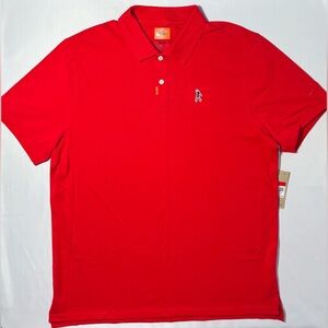 Nike Tiger Woods TW Fist Pump 82 Masters Championship Polo Red Men's Large